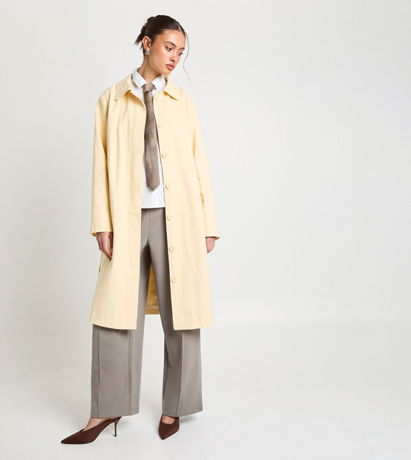 كوت ترنش بحزام