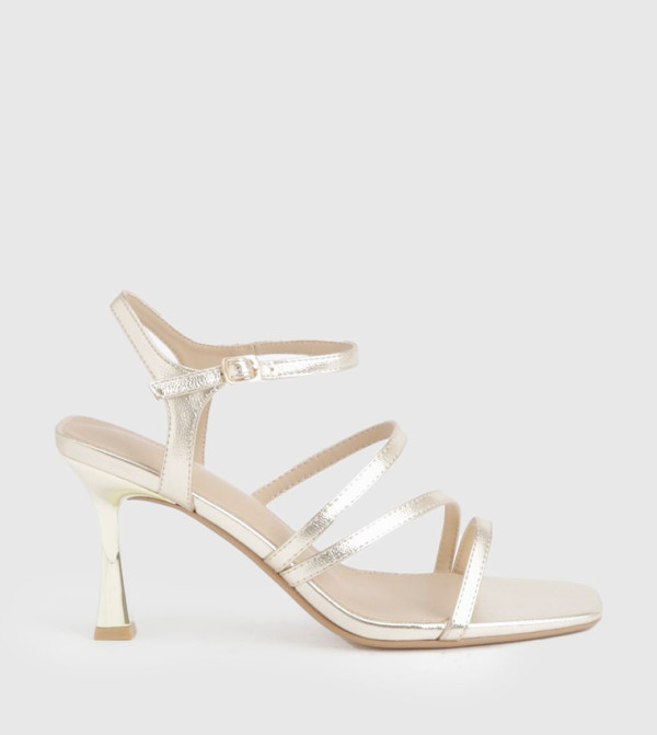 Wide Fit Strappy Heel Sandals