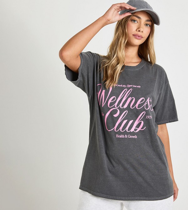 Wellness Club Oversized T-Shirt