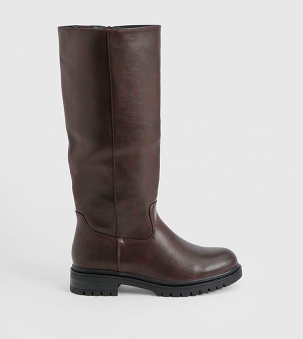 Chunky Knee High Boots