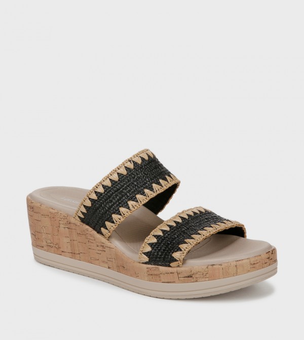 NARESORT Straw Strap Wedges