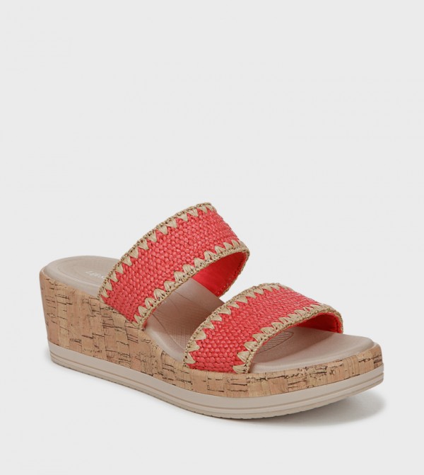 NARESORT Straw Strap Wedges