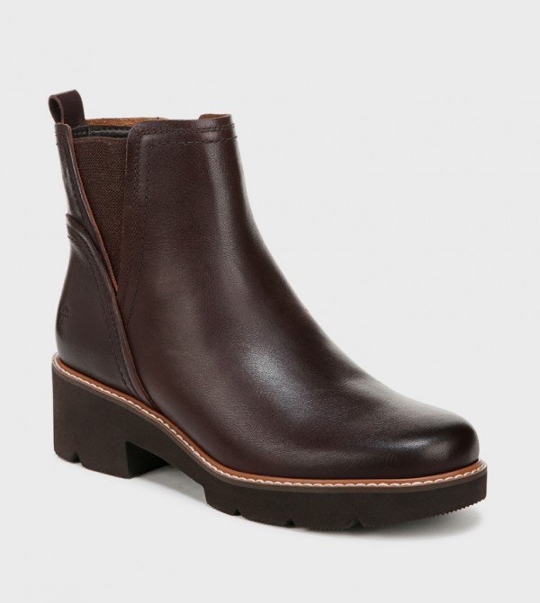 DARRY Round Toe Ankle Boots