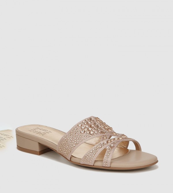 MEENA2 Embellished Open Toe Sandals
