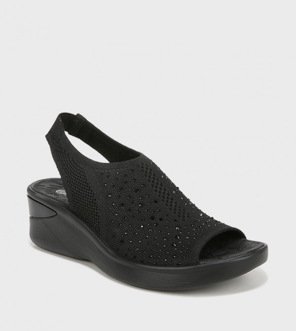 Skechers parallel beehive wedge sandal best sale