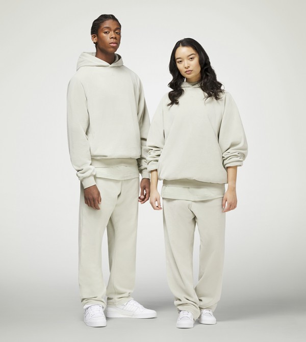 Velour Basketball Hoodie