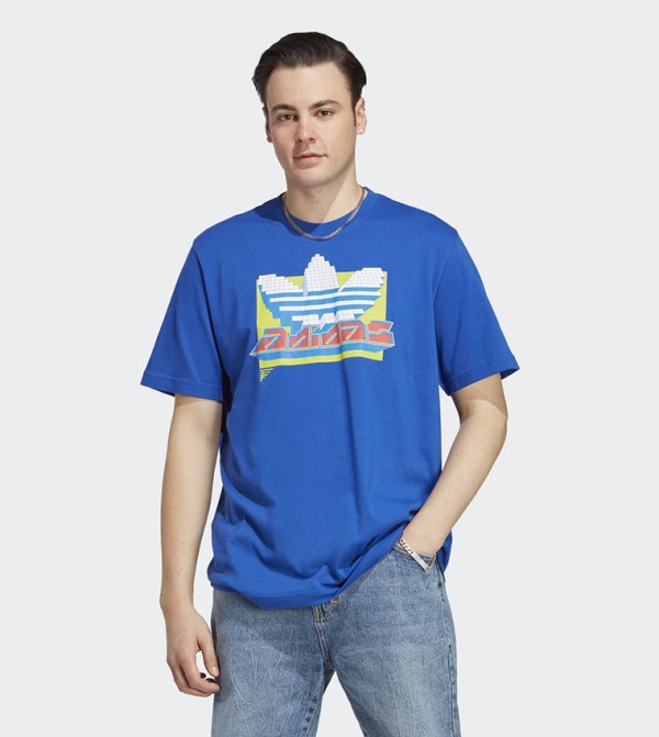 Metaverse Graphic Crew Neck T-Shirt