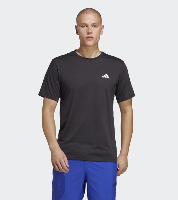 Logo Detail Crew Neck Active T-Shirt