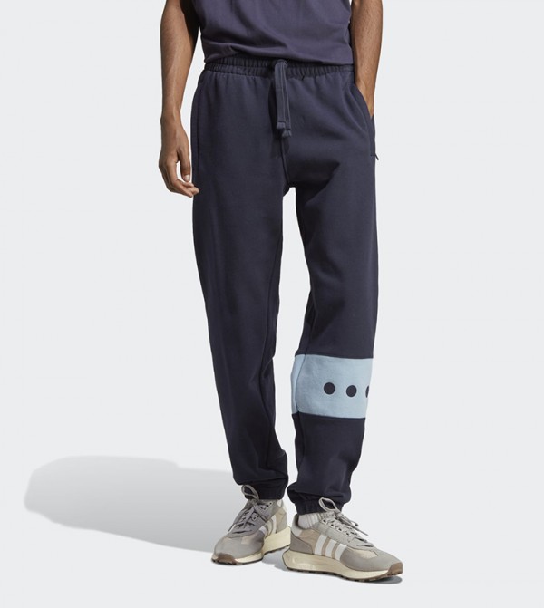 Printed Drawstring Waist Joggers