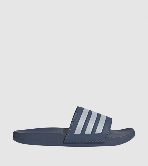 Adilette Comfort Striped Strap Slides