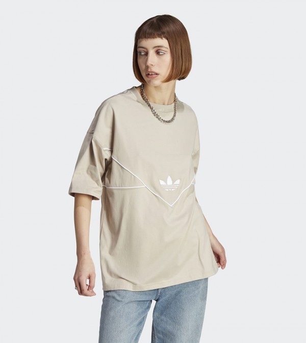 Logo Detail Oversized T-Shirt