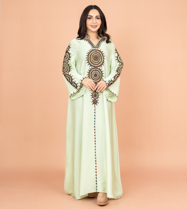 Embellished Long Sleeves Jalabiya