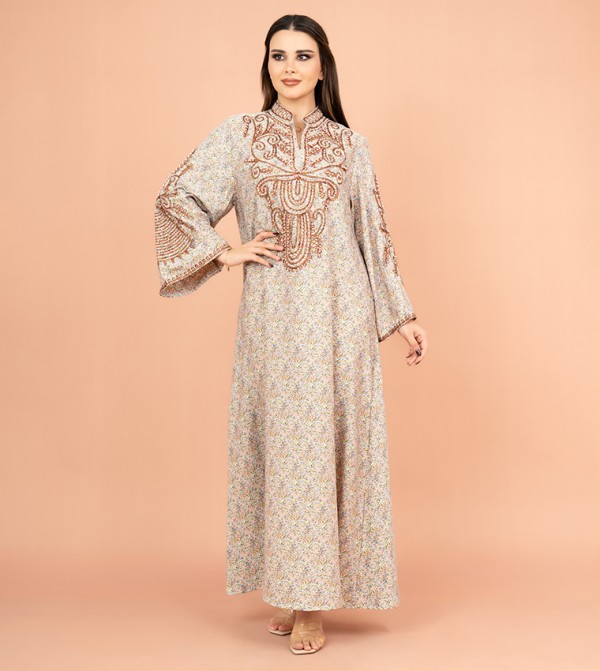 Embellished Long Sleeves Jalabiya