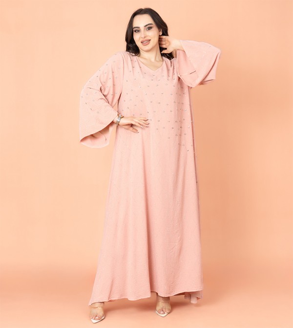 Crystal Breeze Flared Sleeves Jalabiya