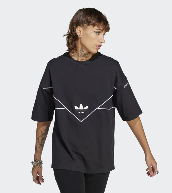 Logo Detail Oversized T-Shirt