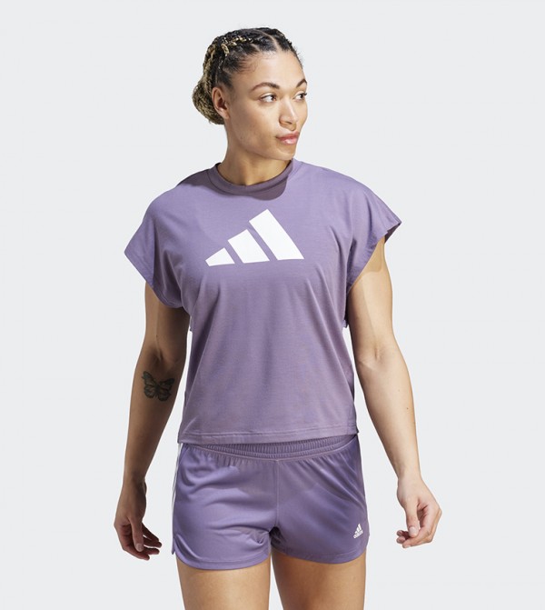 Logo Printed Crew Neck T-Shirt