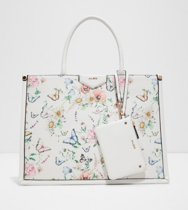 ITARARE Floral Printed Tote Bag