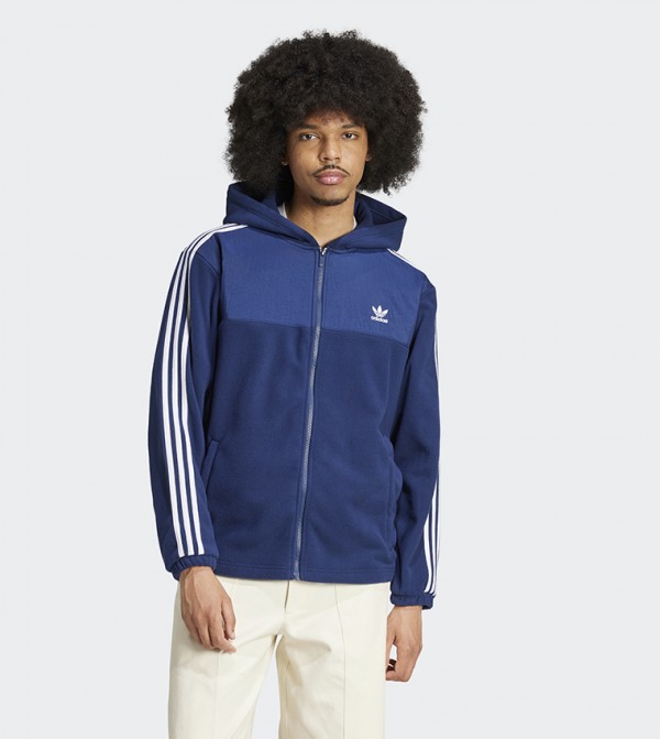 Adicolor 3-Stripes Teddy Hooded Jacket