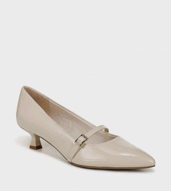 Buy Life Stride MADELYN Kitten Heel Mary Janes Pumps In Beige 6thStreet Bahrain