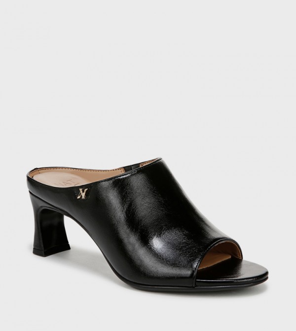 NAIMOGEN Peep Toe Heeled Sandals