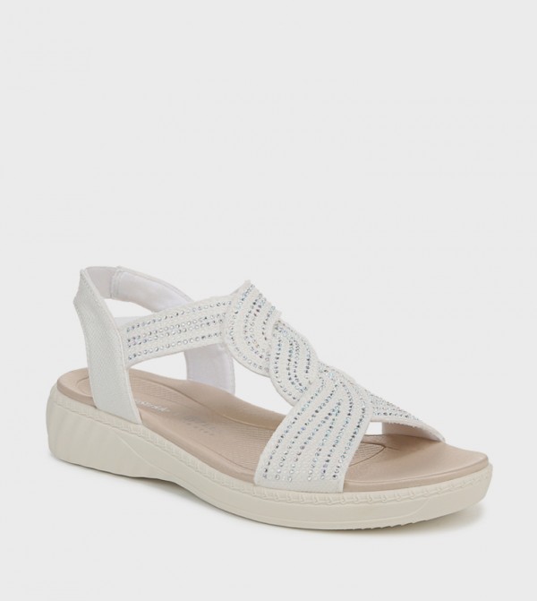 NALILLY BRIGHT Embellished Platform Sandals