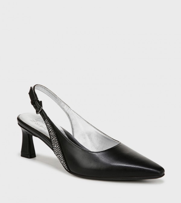 NATANSY3 Embellished Slingback Pumps
