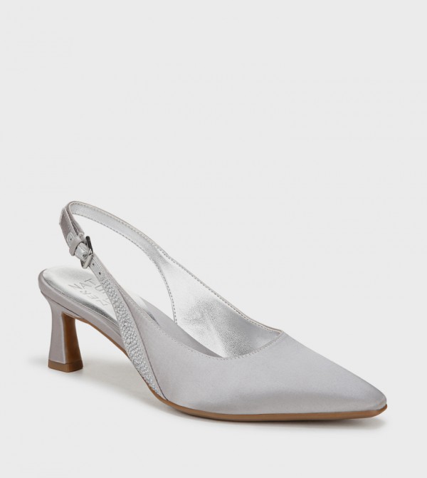 NATANSY3 Embellished Slingback Pumps