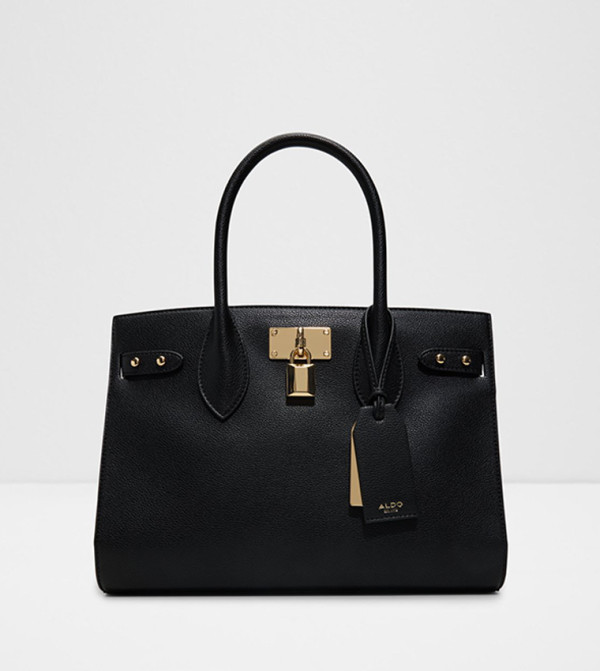 JACKIE Textured Satchel Bag