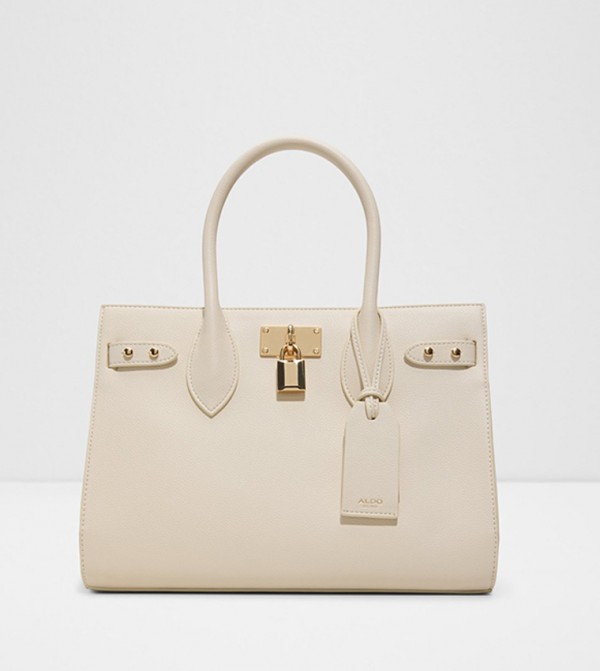 JACKIE Textured Satchel Bag