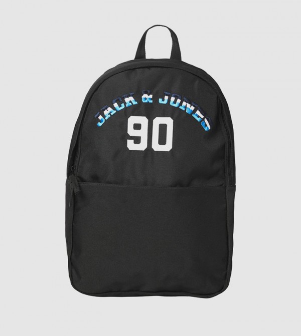 Buy Jack Jones Printed Zip Around Backpack In Black 6thStreet UAE