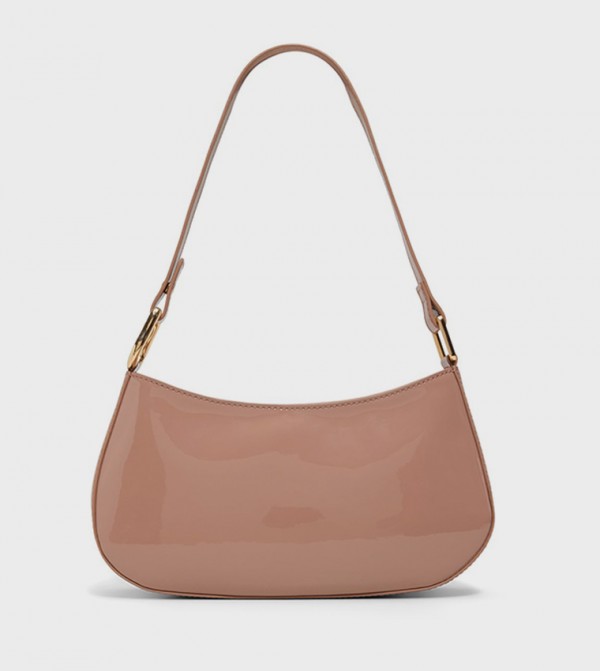 JAIDA Glossy Shoulder Bag