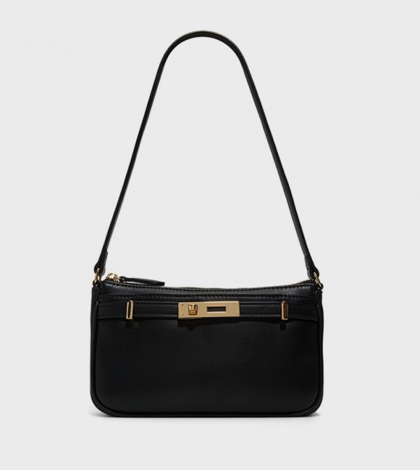 JAQUELINNE Textured Shoulder Bag