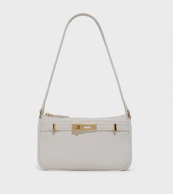 JAQUELINNE Textured Shoulder Bag