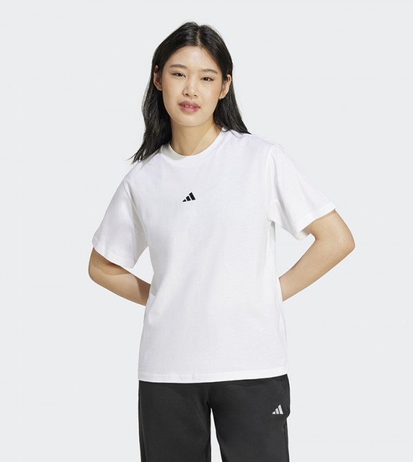 Essentials Logo Detail Cotton T-Shirt