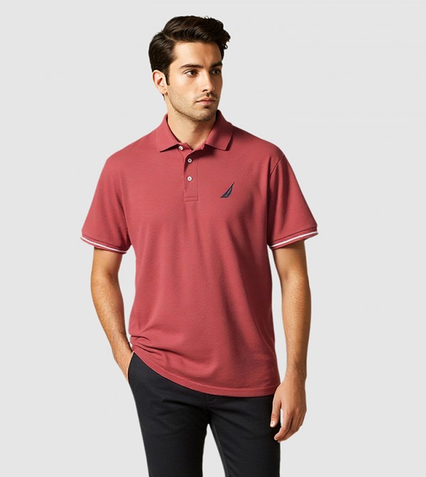 Contrast Tipping Regular Fit Polo T-Shirt
