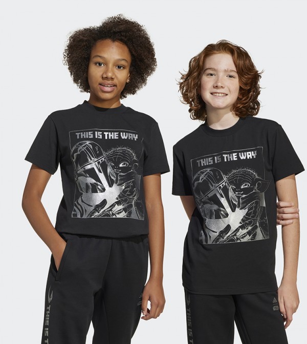 Star Wars Mandalorian Print T-Shirt