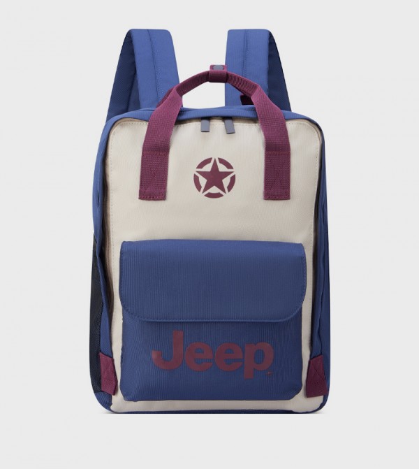 Logo Printed 2 in 1 Tote Backpack
