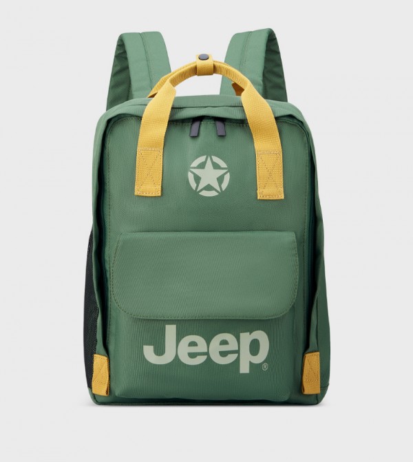 Logo Printed 2 in 1 Tote Backpack