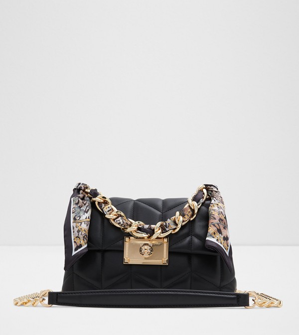 JERMEY Scarf Charm Crossbody Bag