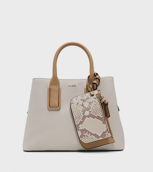 JEYNNA Textured Satchel Bag