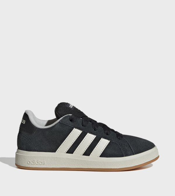GRAND COURT 00s Stripe Detail Lace-Up Sneakers