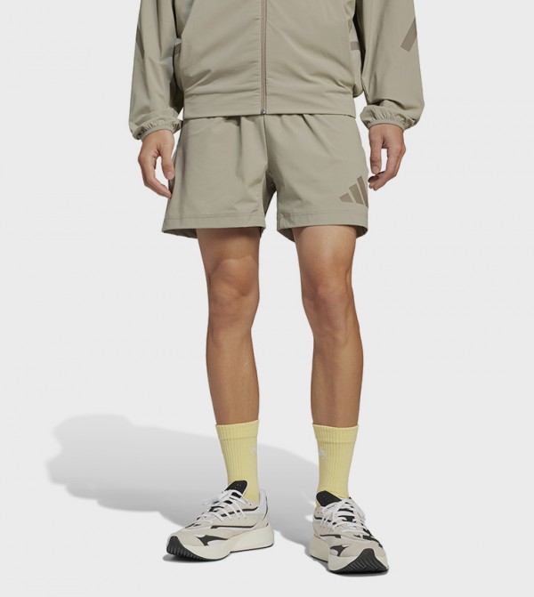 Z.N.E. Logo Printed Woven Shorts