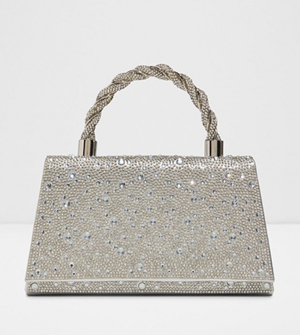 JOSEPHINA Embellished Top Handle Bag