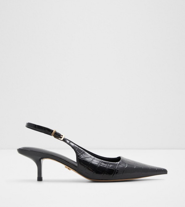 JOSITA Textured Slingback Pumps