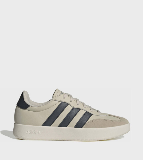 BARREDA Stripe Detail Lace-Up Sneakers