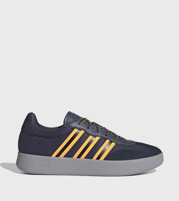 BARREDA Stripe Detail Lace-Up Sneakers