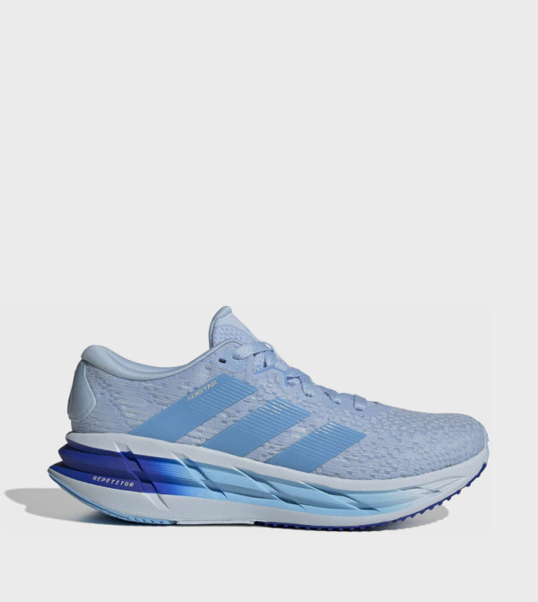 ADISTAR 4 Stripe Detail Lace-Up Running Shoes