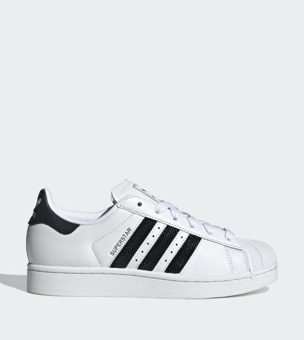 SUPERSTAR II Striped Low-Top Sneakers