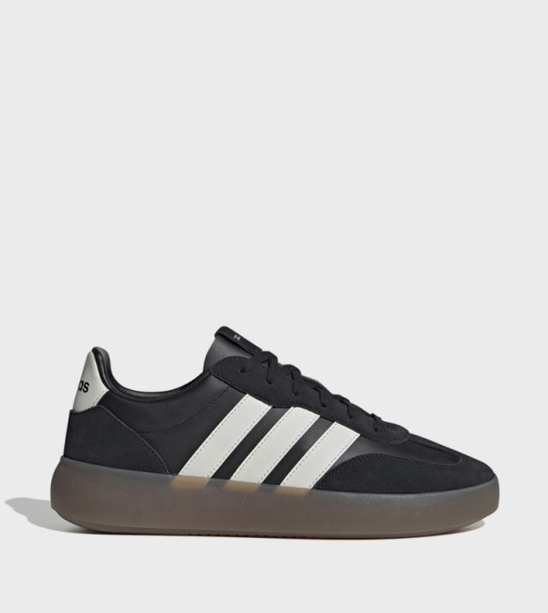 BARREDA DECODE LUX Stripe Detail Lace-Up Sneakers