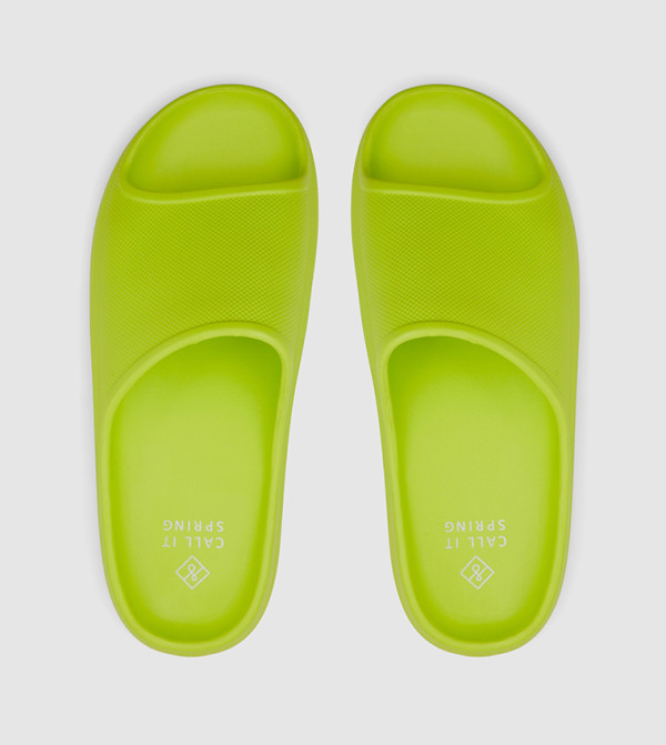 Glow Mint Green Yeezy Slides Adidas Yeezy Boost 350 V2 Glow Men's